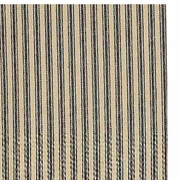 Black Nutmeg York Ticking Towel Set Of Six - Interiors by Elizabeth