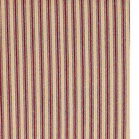 Thumbnail for Barn Red Nutmeg York Ticking Towel Set Of Six - Interiors by Elizabeth