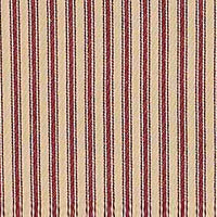 Thumbnail for Barn Red Nutmeg York Ticking Towel Set Of Six - Interiors by Elizabeth