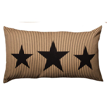 Heritage House Star Lumbar Pillow Cover-  Interiors by Elizabeth