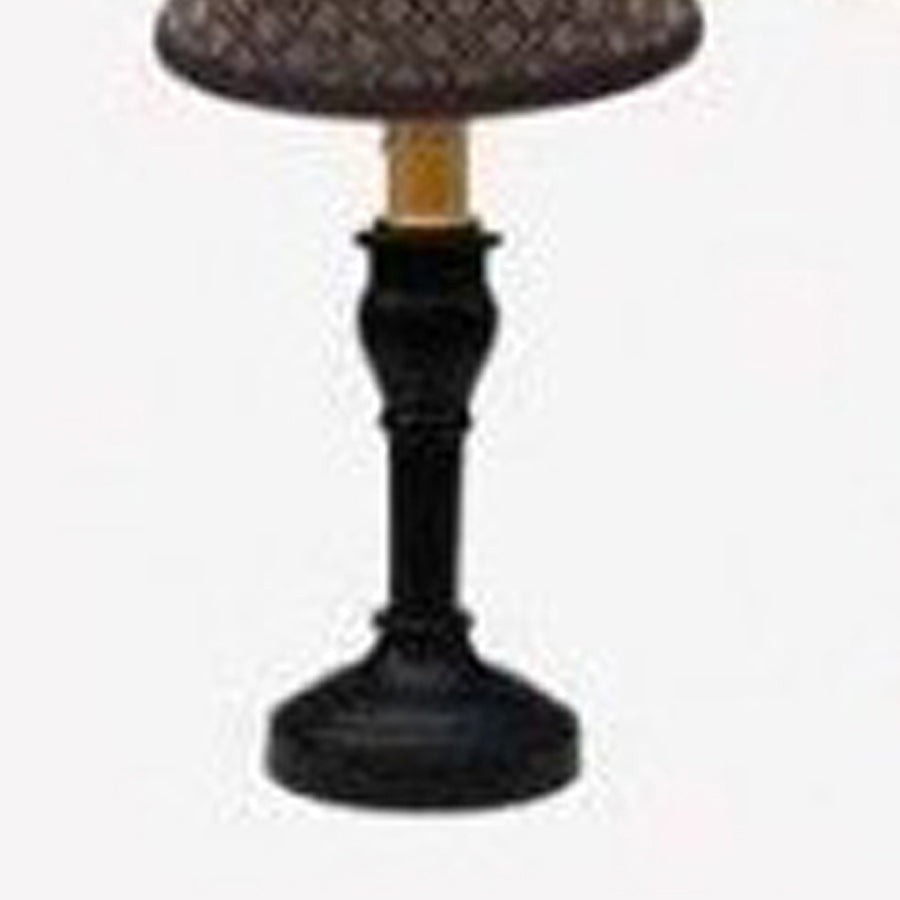 Black Wellington Spindle Accent Lamp - Interiors by Elizabeth