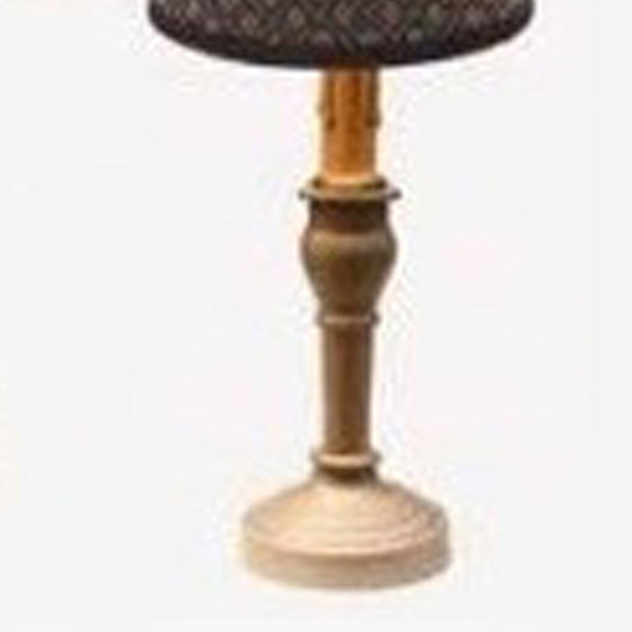 Black Wellington Spindle Accent Lamp - Interiors by Elizabeth