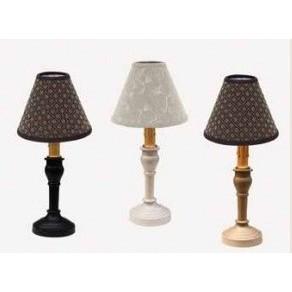 Nutmeg Wellington Spindle Accent Lamp - Interiors by Elizabeth