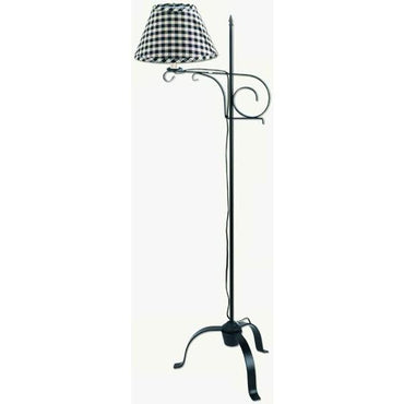Black Floor Lamp w/ Adjustable Arm - Interiors by Elizabeth