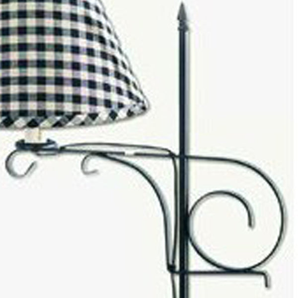 Black Floor Lamp W/ Adjustable Arm - Interiors by Elizabeth