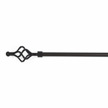 Black Nest Curtain Rod Large Metal - Interiors by Elizabeth