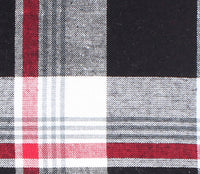 Thumbnail for Winter Plaid Black, Red, Cream napkin set of 6 NK044019