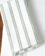 Grain Sack Sage Napkin set of 6 NK164009