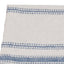Colonial Blue Cream Grain Sack Stripe Napkin Set Of Six NK165014