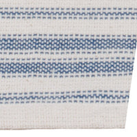 Thumbnail for Colonial Blue Cream Grain Sack Stripe Napkin Set Of Six