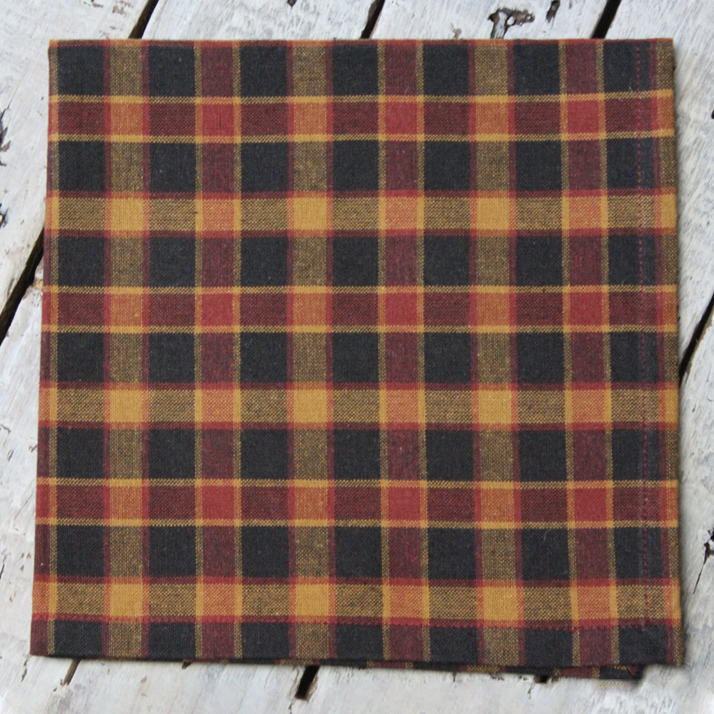 Homestead Black  Napkin - Interiors by Elizabeth