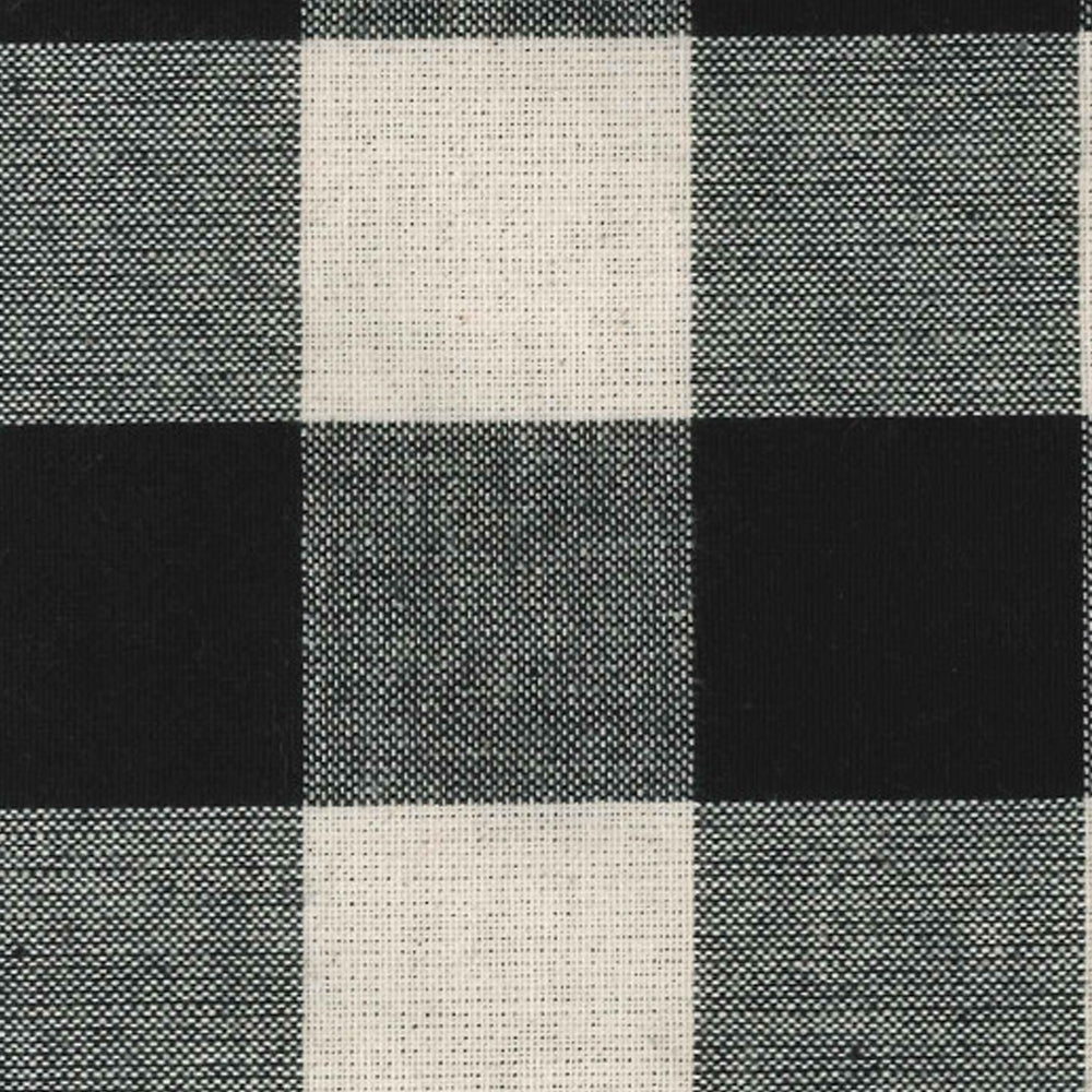 Black Buttermilk Buffalo Check Napkin Set Of Six