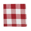 Buffalo Check Crimson Red Napkin 18x18 NK510019