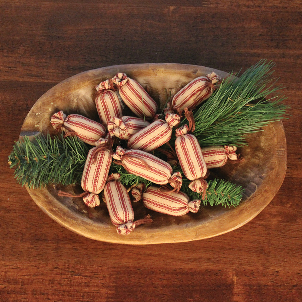 Peppermint Candy Fills - set of 12 Ornament - Interiors by Elizabeth