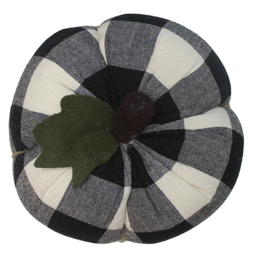 F Buffalo Check Black Pumpkin 8 Inx6 In - Interiors by Elizabeth