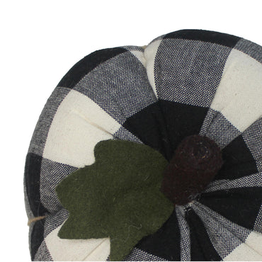 F Buffalo Check Black Pumpkin 8 Inx6 In ON510411