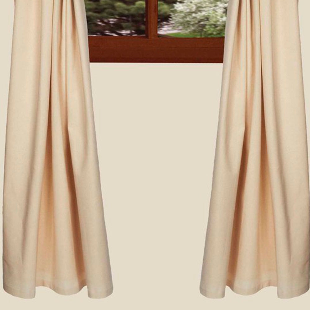 Cream Osenburg 63" Panels Lined - Interiors by Elizabeth