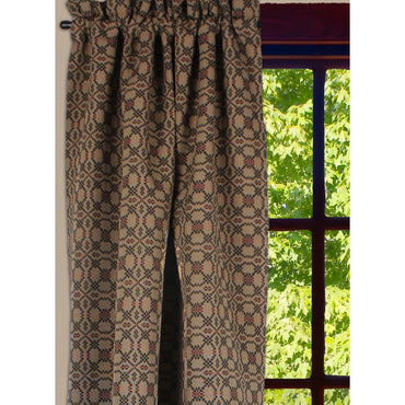 Kendall Jacquard Black 63 In Panels P6280011