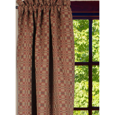 Kendall Jacquard Red 63 In Panels P6280017