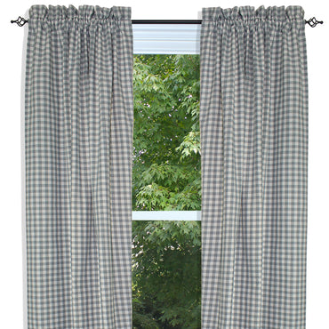 Heritage House Check - Gray & Cream Panels P6640083