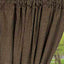 Black Oat Newbury Gingham 63" Panels Lined - Interiors by Elizabeth