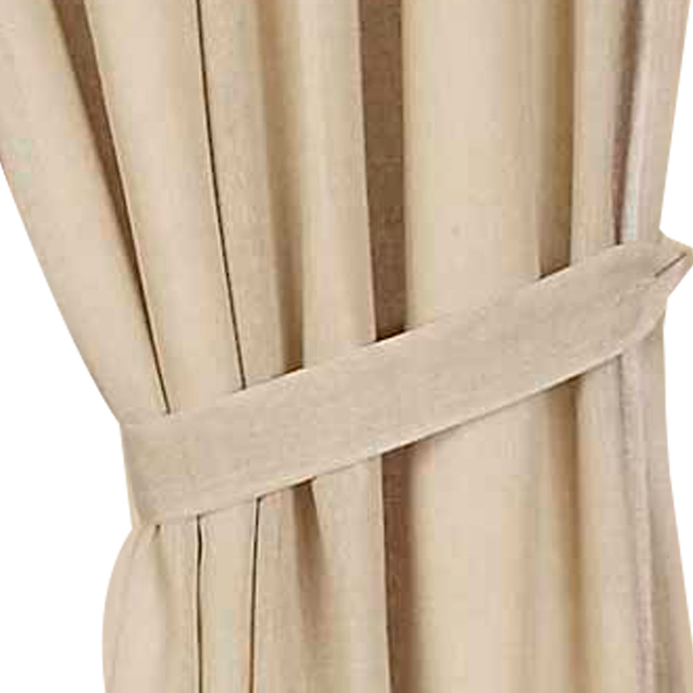 Oat Heirloom Oat Drapery 86" Panels Unlined - Interiors by Elizabeth