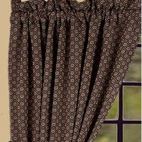 Thumbnail for Black Nutmeg Kingston Jacquard Drapery 86