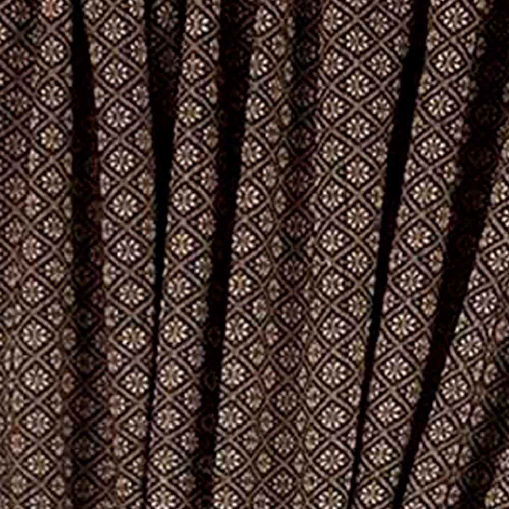 Black Nutmeg Kingston Jacquard Drapery 86" Panels Lined - Interiors by Elizabeth