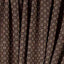 Black Nutmeg Kingston Jacquard Drapery 86" Panels Lined - Interiors by Elizabeth