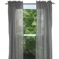 Thumbnail for Gristmill - Gray Drapery Panels Unlined