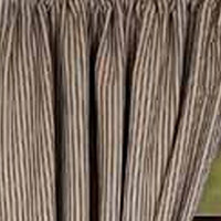 Thumbnail for Black Nutmeg York Ticking Drapery 86