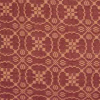 Thumbnail for Barn Red Tan Marshfield Jacquard Pillow Cover - Interiors by Elizabeth