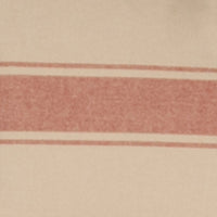 Thumbnail for Oat Barn Red Grain Sack Stripe Pillow Cover