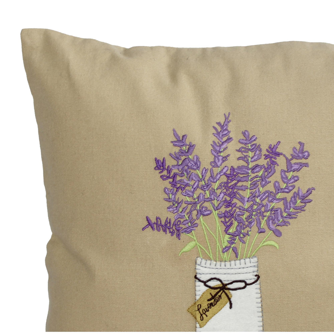 Lavender Mason Jar Pillow 14 In PL000034