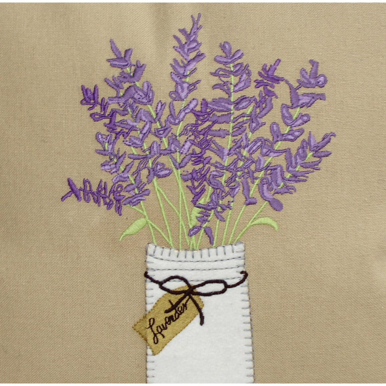 Lavender Mason Jar Pillow 14 In PL000034