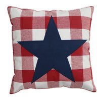 Thumbnail for Americana Star Pillow 14 In - Interiors by Elizabeth