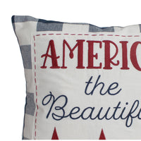 Thumbnail for America the beautiful Pillow 14”x14” PL000058