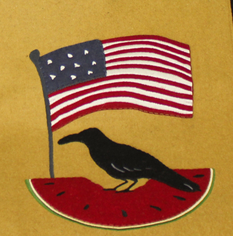 Americana  Black Pillow PL011014
