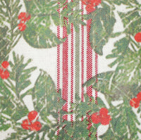 Thumbnail for Holiday Grain Sack Cream, Red, Grn Pillow PL064020