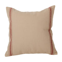 Thumbnail for Grain Sack-Barn Red Grain Sack Stripe Barn Red Pillow - Interiors by Elizabeth