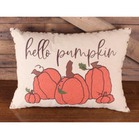 Thumbnail for F hello pumpkin pillow 14 Inx20 In - Interiors by Elizabeth