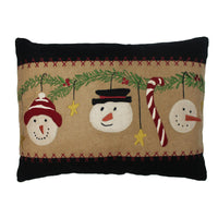 Thumbnail for C Snowmen Fun Pillow 14 Inx20 In - Interiors by Elizabeth