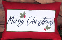 Thumbnail for C Merry Christmas Pillow 14 Inx20 In - Interiors by Elizabeth