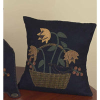 Thumbnail for Crow In A Basket Pillow - Interiors by Elizabeth