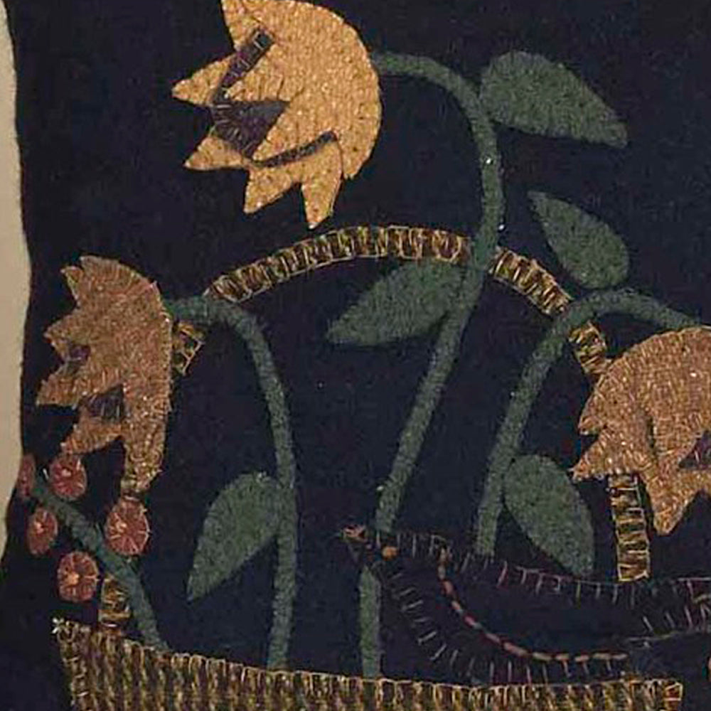 Crow In A Basket Pillow PLAR0059