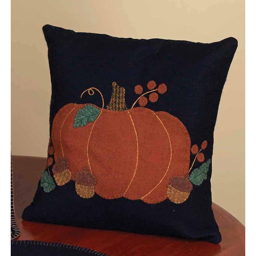 Pumpkin & Acorns Pillow - Interiors by Elizabeth