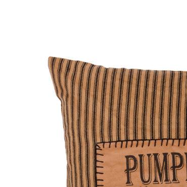Pumpkins By The Pound Pillow Tea Dyed Black PLLD0018