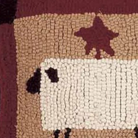 Nutmeg Multi Sheep Pillow - Interiors by Elizabeth