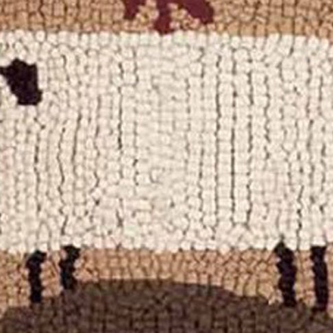 Nutmeg Multi Sheep Pillow - Interiors by Elizabeth