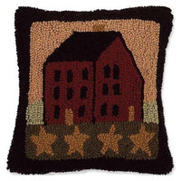 Thumbnail for Nutmeg - Multi Saltbox House Pillow - Interiors by Elizabeth